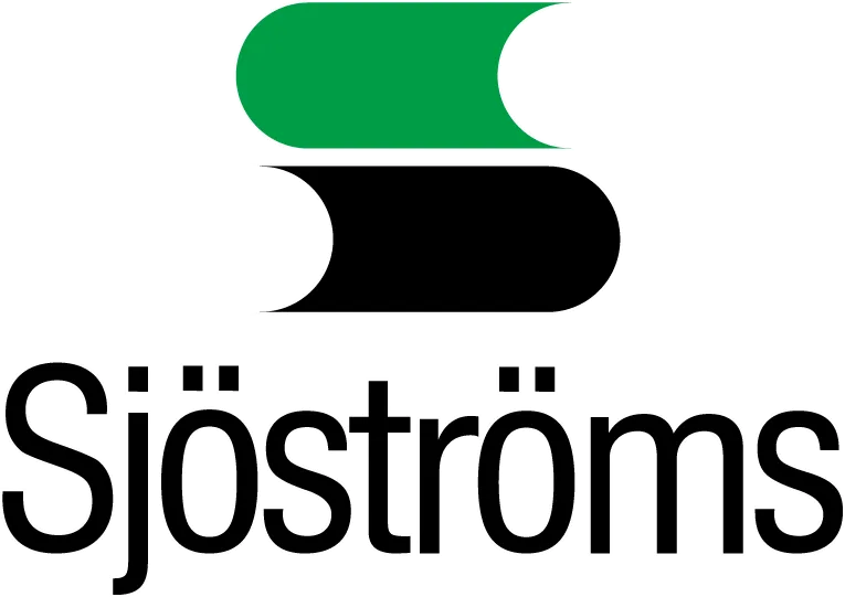 Sjöström logga i sidfot