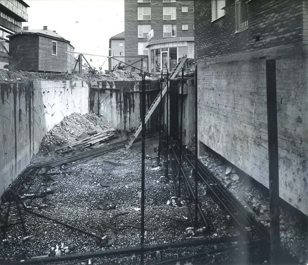 Shell Änggatan Örebro 1972